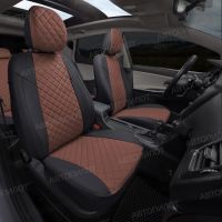 Чехлы Автопилот Экокожа Ромб на Волга Siber