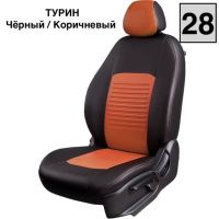 Чехлы Экокожа Турин Классик на ГАЗ 31105 Волга